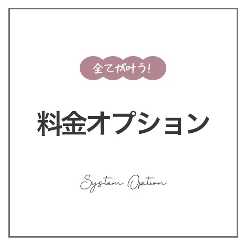 結婚式ムービーテンプレート料金・オプション